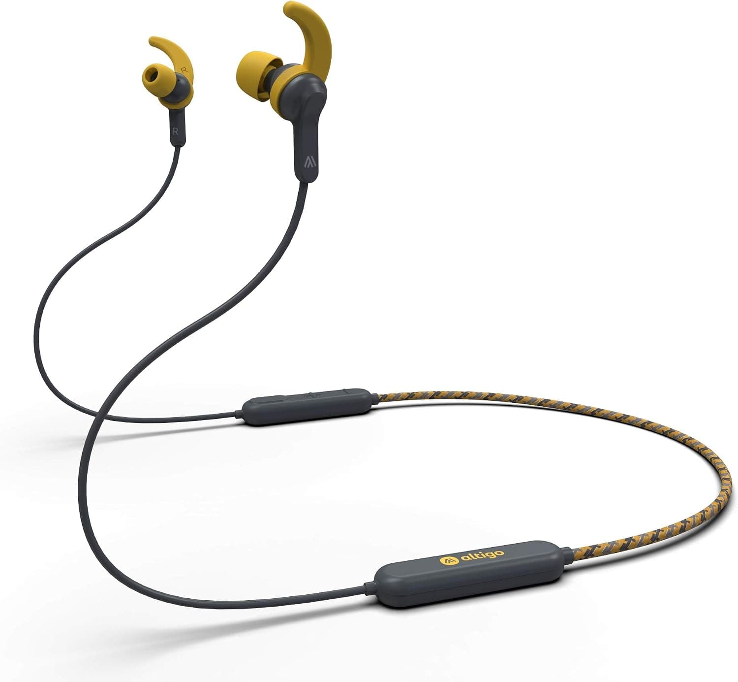 Bluetooth Headphones - Altigo in Ear Wireless Earbuds|Earphones (Gray)