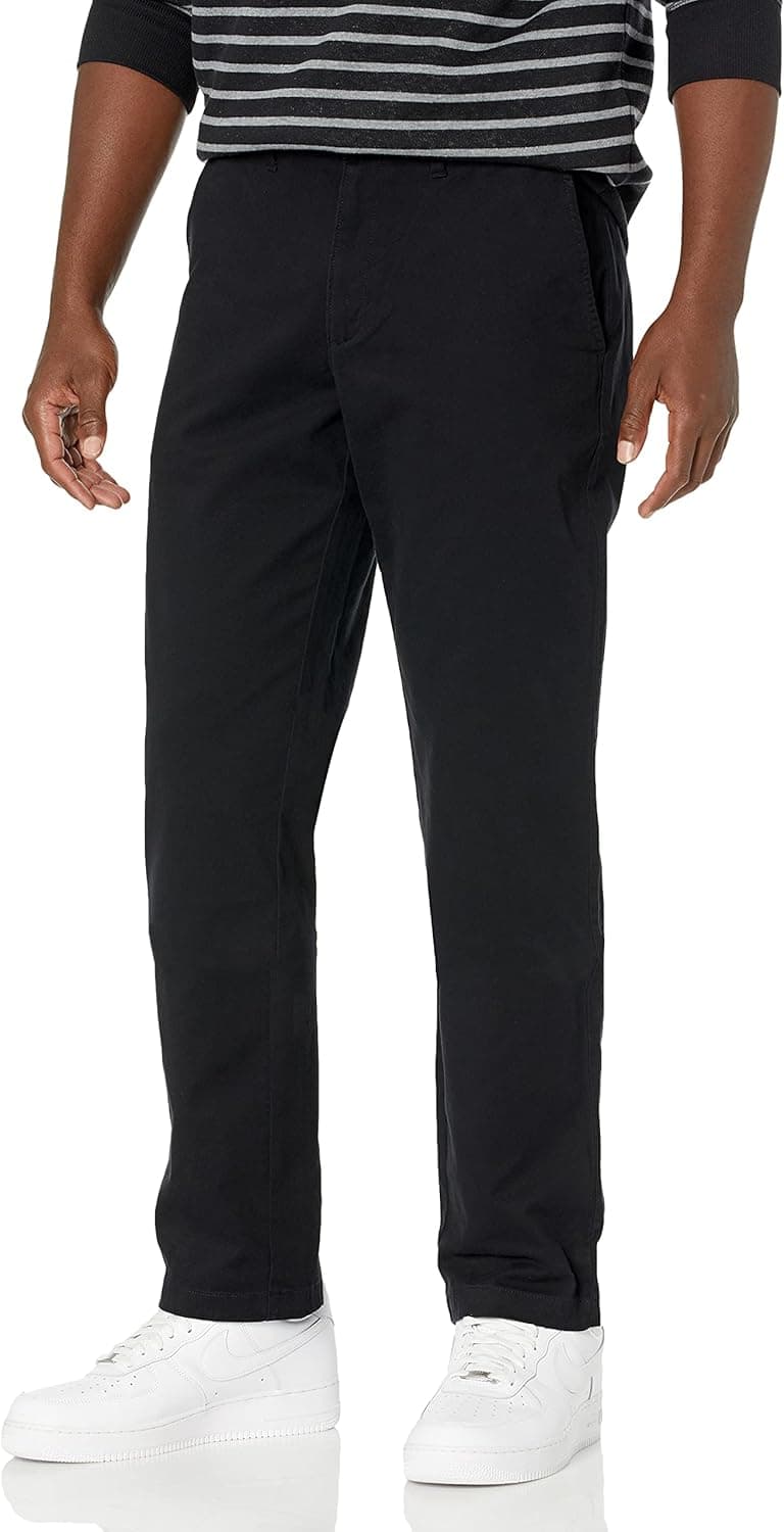 Amazon Essentials Men's Straight-Fit Casual Stretch Khaki Pant