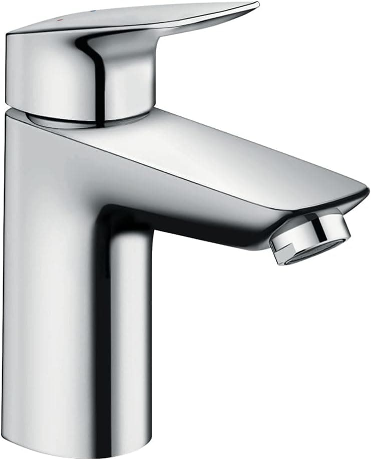 hansgrohe Logis Modern Low Flow Water Saving 1-Handle 1 6-inch Tall Bathroom Sink Faucet in Chrome, 71100001