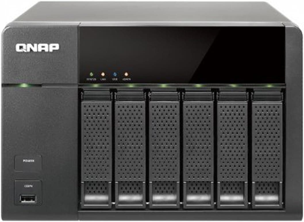 Qnap Diskless System High-performance 6-Bay NAS Server for SMBs (TS-669L-US)