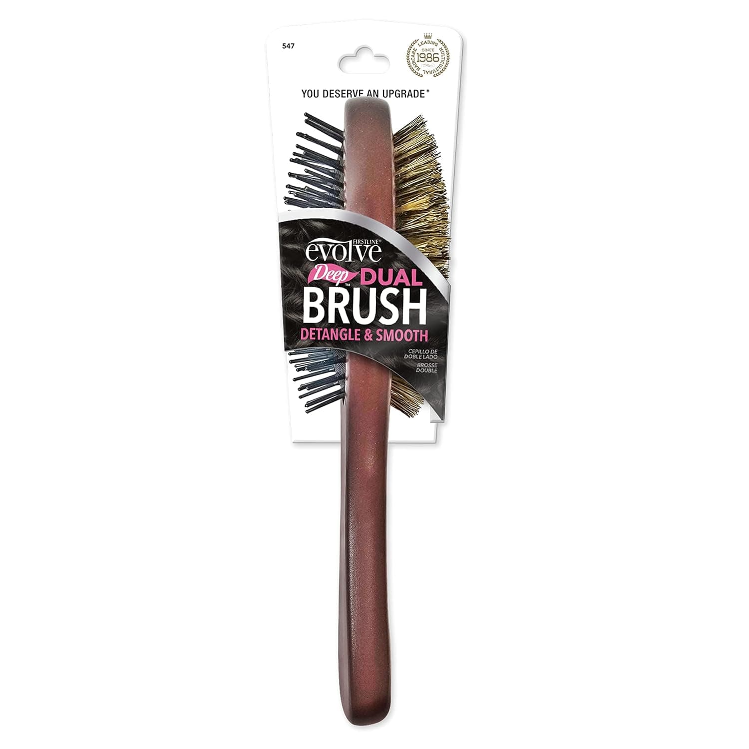 Evolve Deep Dual Detangle & Smooth Brush