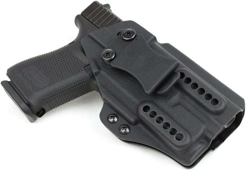 Priority 1 Holsters Inside The Waistband Holster for Glock 19/23/32 with Inforce APL-C Right Handed