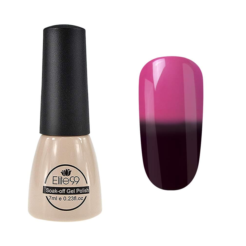 Elite99 Thermal Temperature Color Changing Gel Polish Soak Off UV LED Nail Polish Manicure Nail Art 7ml - 5716
