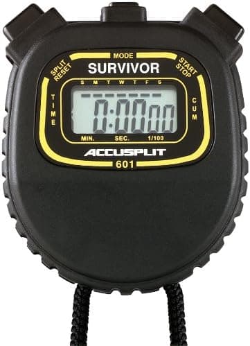 ACCUSPLIT Survivor I S1XL Stopwatch, Clock (Black)