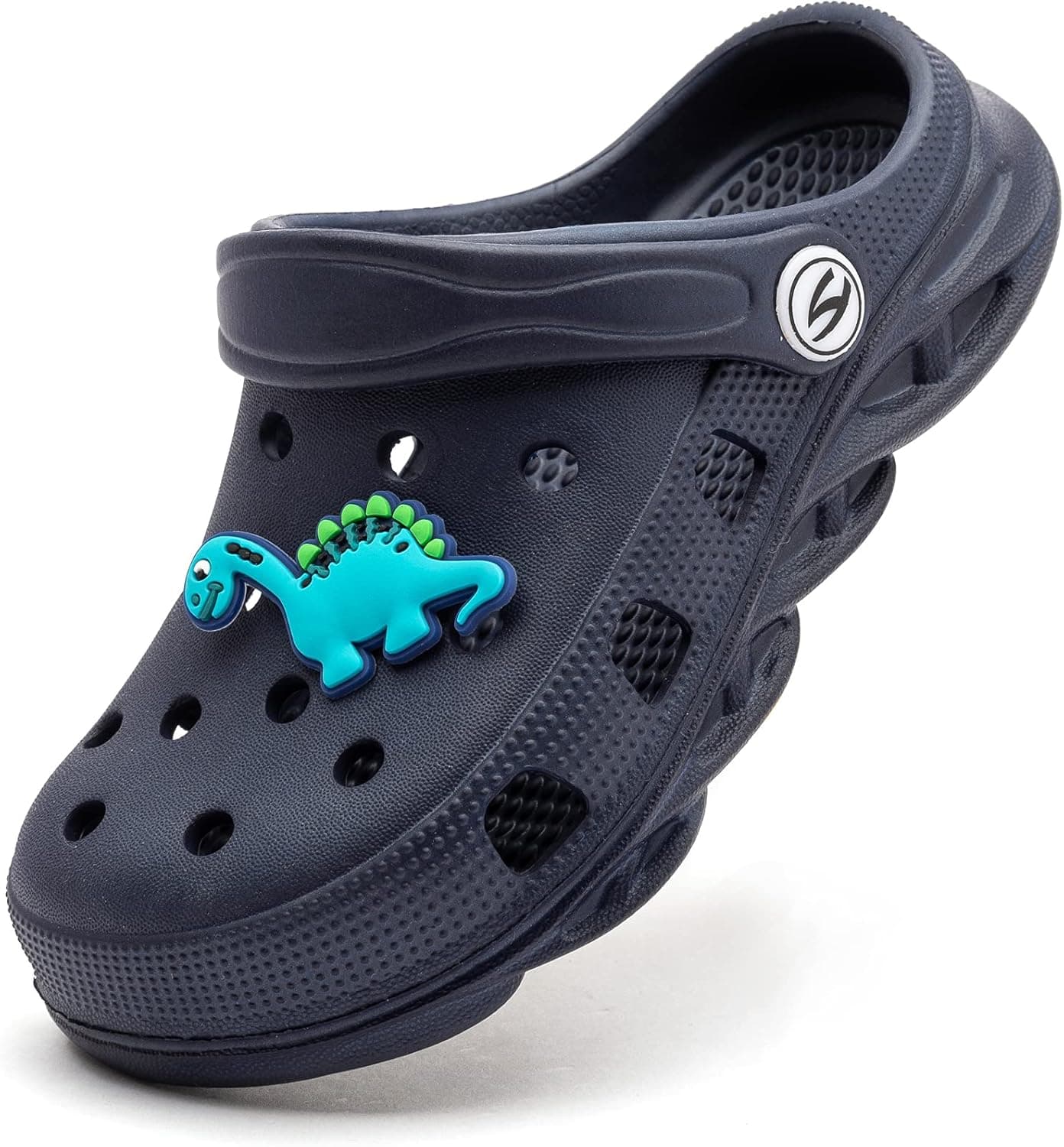 WOUEOI Kid's Girls Boys Clogs Garden Shoes Cartoon Slides Sandals Beach Slipper Children