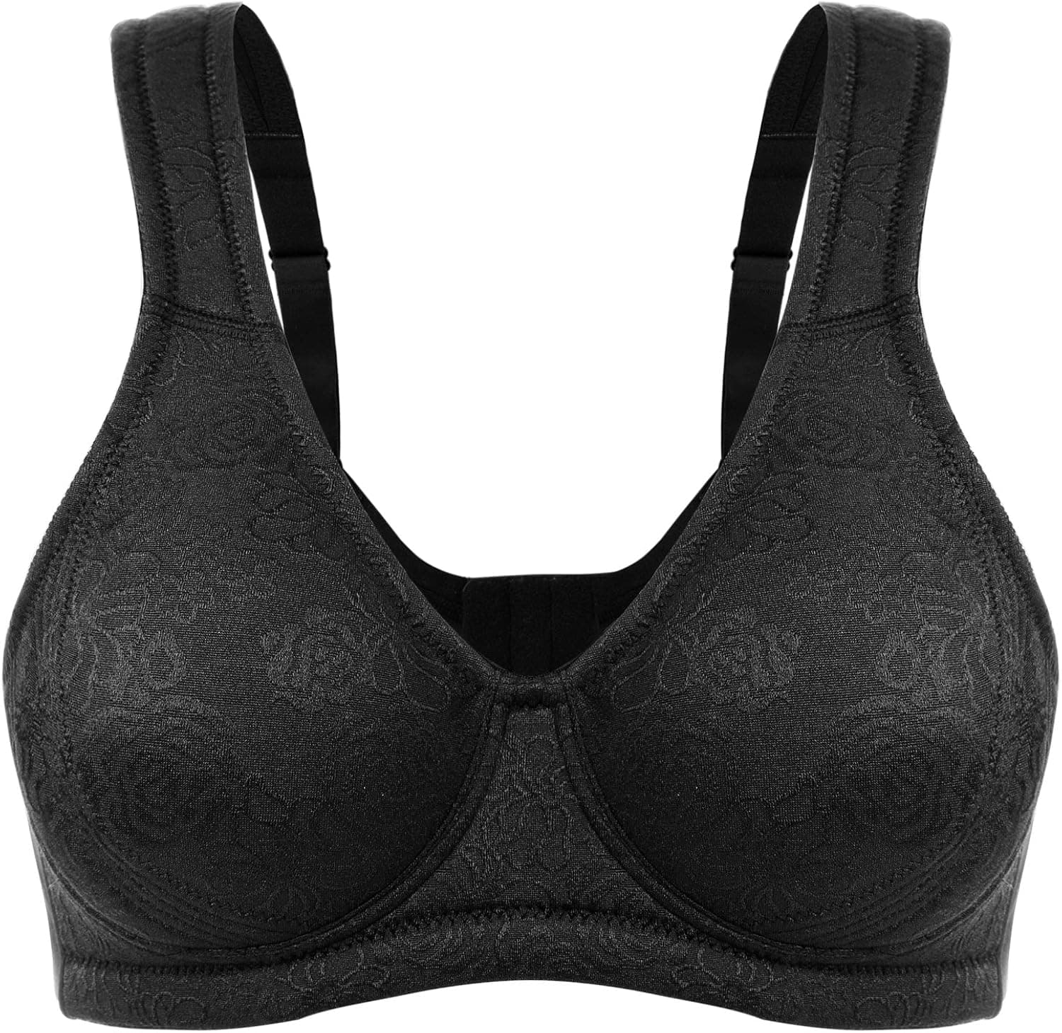 Wingslove Full Figure Minimizer Support Bras for Women Wirfree Large Busts Comfort Plus Size Bra (36B-48G)