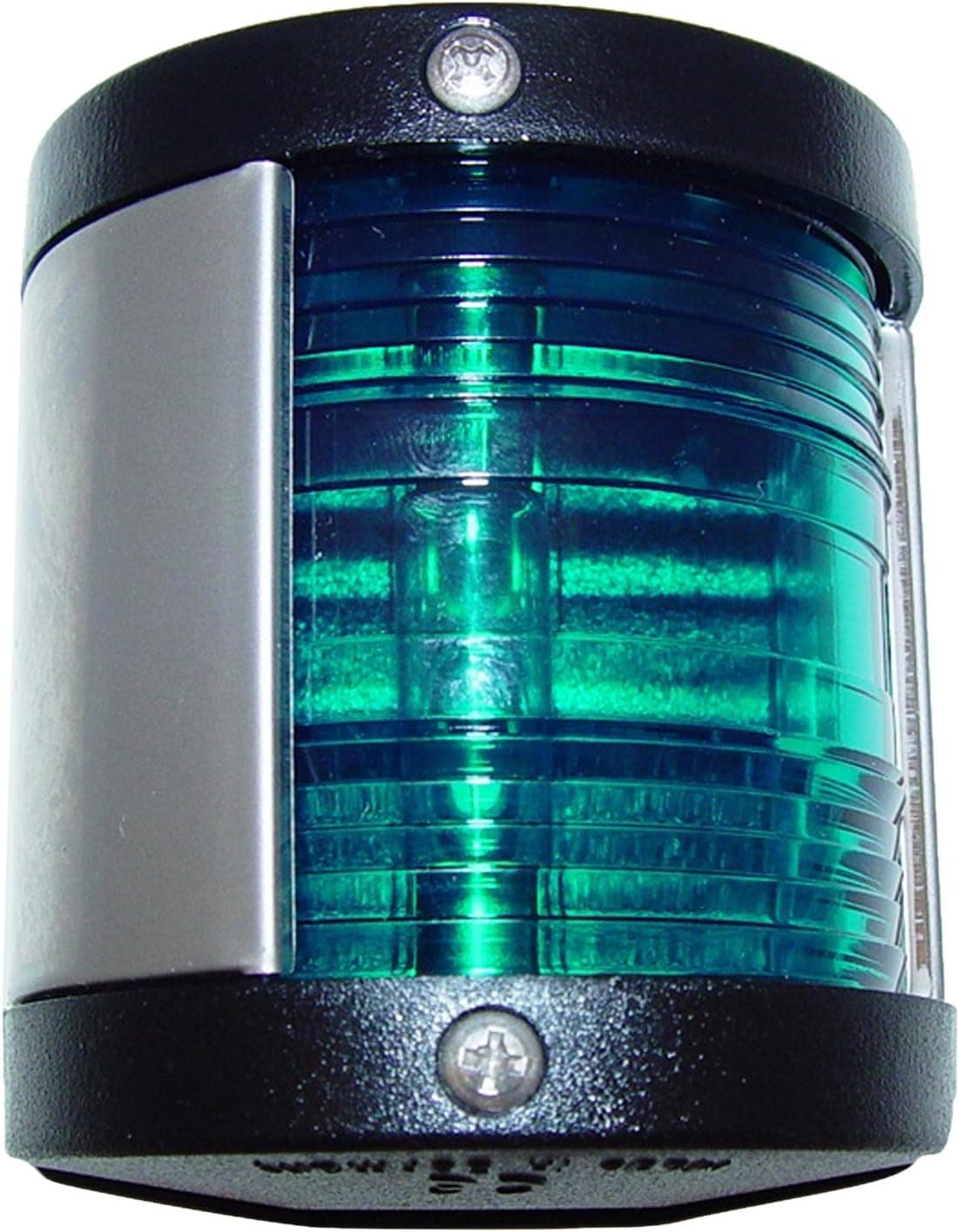 Aqua Signal 25200-7 Side-Mount Navigation Light - Starboard (Green), Small