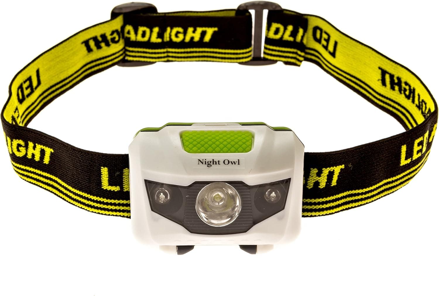 Multifunctional LED Headlamp by Night Owl Super Bright UV Flashlight, 240 Lumens, Waterproof, Lightweight Headband for Sports, Hiking, Trail Running, Camping, Backpacking, Emergencies & Power Outages