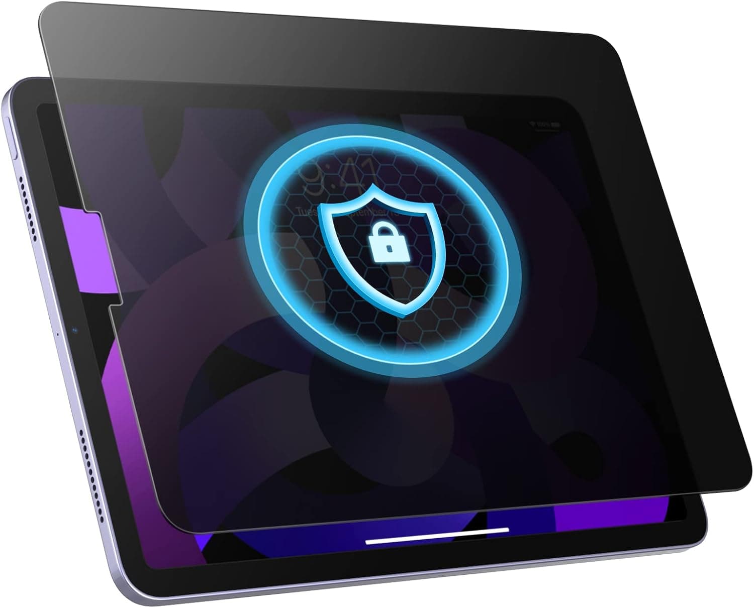MoKo Privacy Screen Protector for iPad Pro 11 4th/3rd/2nd/1st Generation 2022/2021/2020/2018, iPad Air 5/4 Gen 10.9-inch 2022/2020, Anti-Spy Tempered Glass Screen Protector Film Guard, Matte