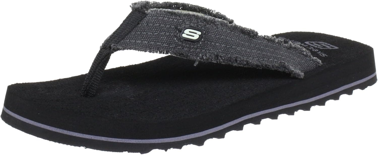 Skechers USA Men's Fray Cotton Thong
