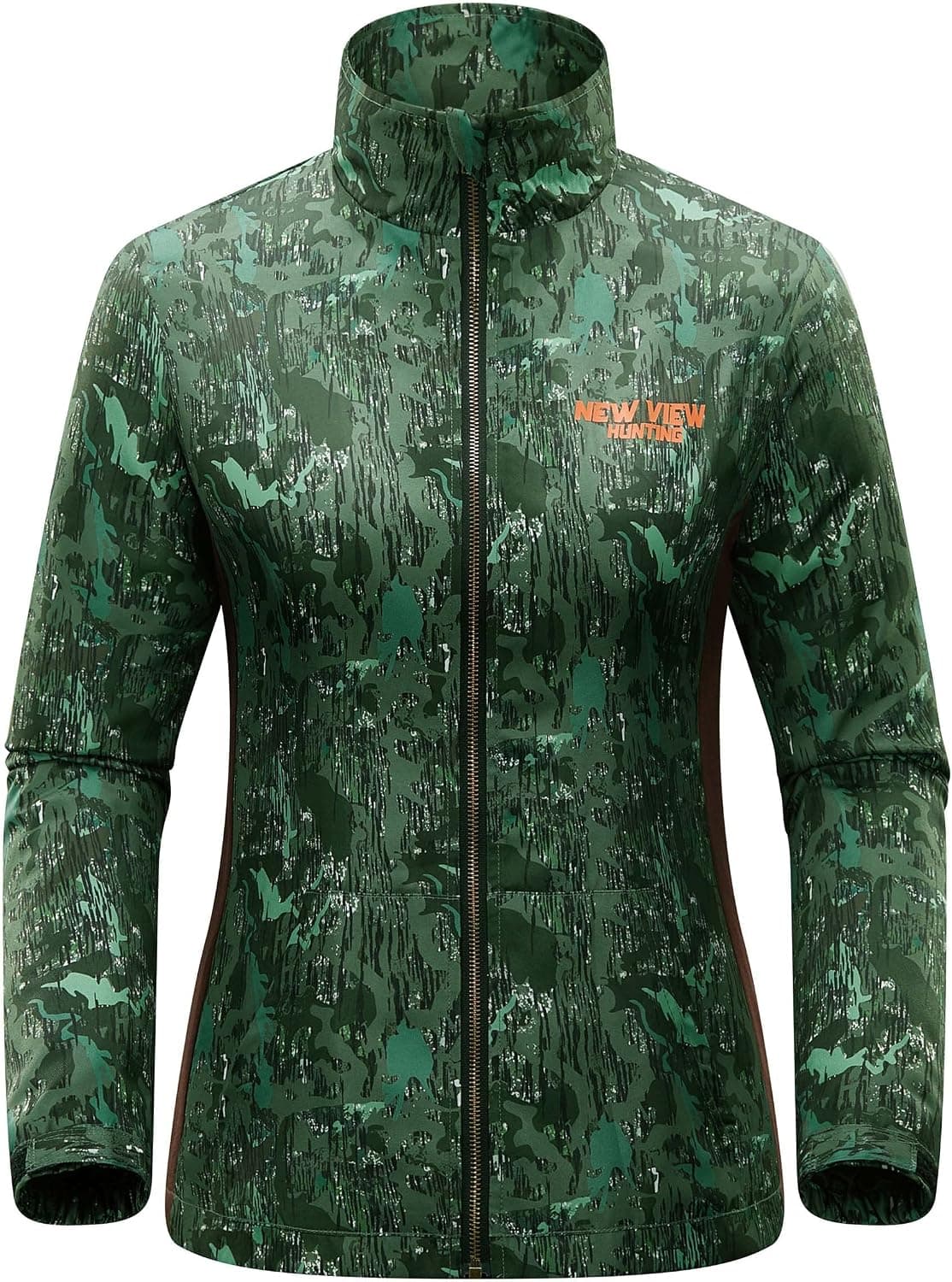 NEW VIEW Hunting Clothes for Women, Workout Jackets for Women, Quiet and Lightweight Jacket for Turkey Hunting, Outdoors
