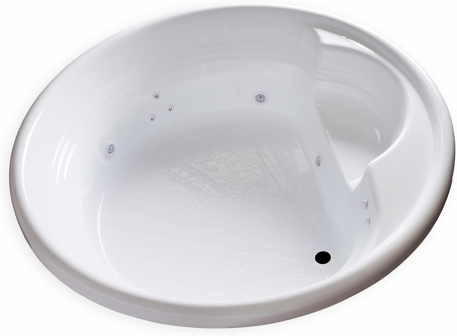 Hygienic Aqua Massage 72" x 72" Whirlpool Bathtub