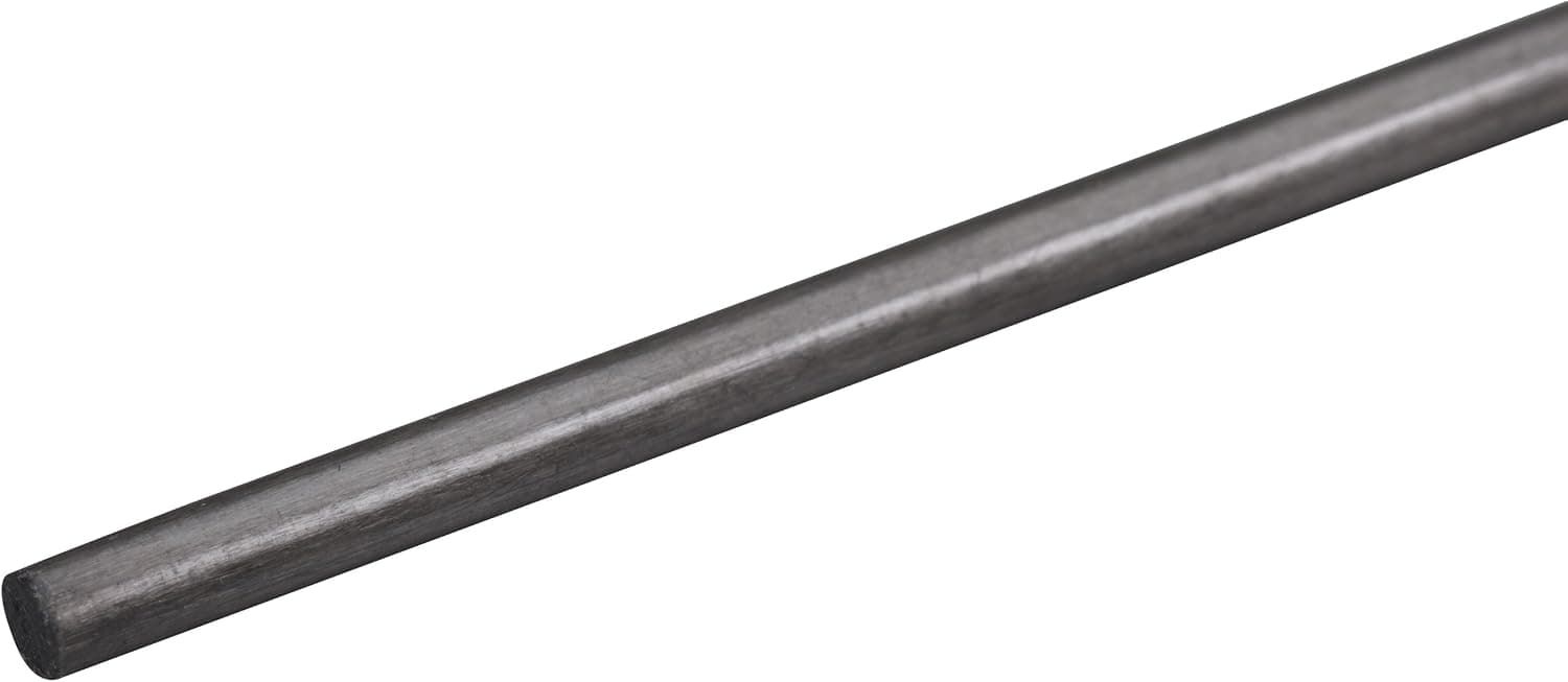 Great Planes .12x39.4 Carbon Fiber Solid Rod, 3x1000mm