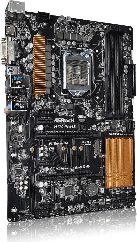 ASRock ATX DDR4 Motherboards H170 PRO4S
