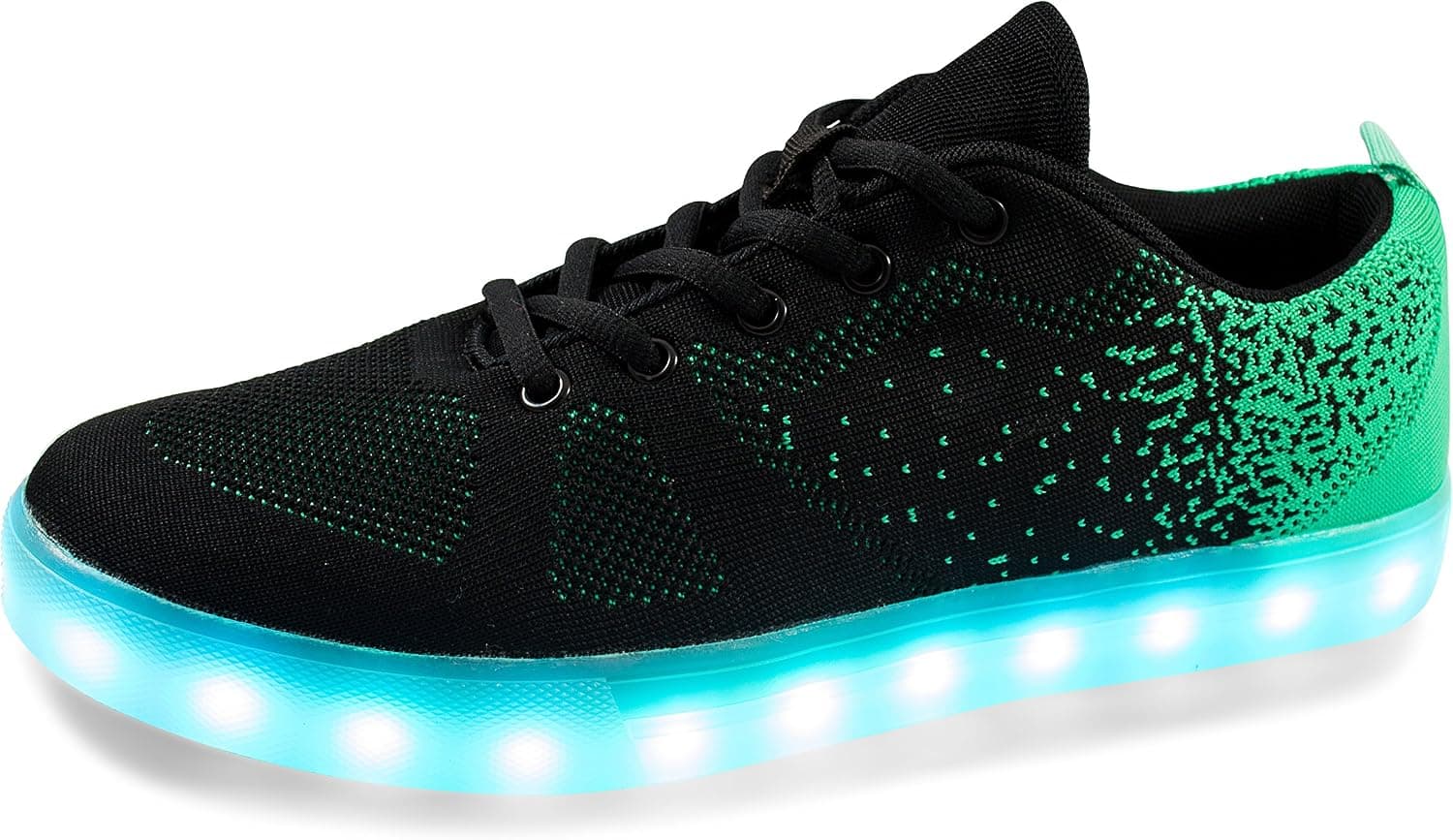 Leewark Streetlight 7 Colors LED Light Up Unisex Sneakers Men & Women USB Colorful Shoes