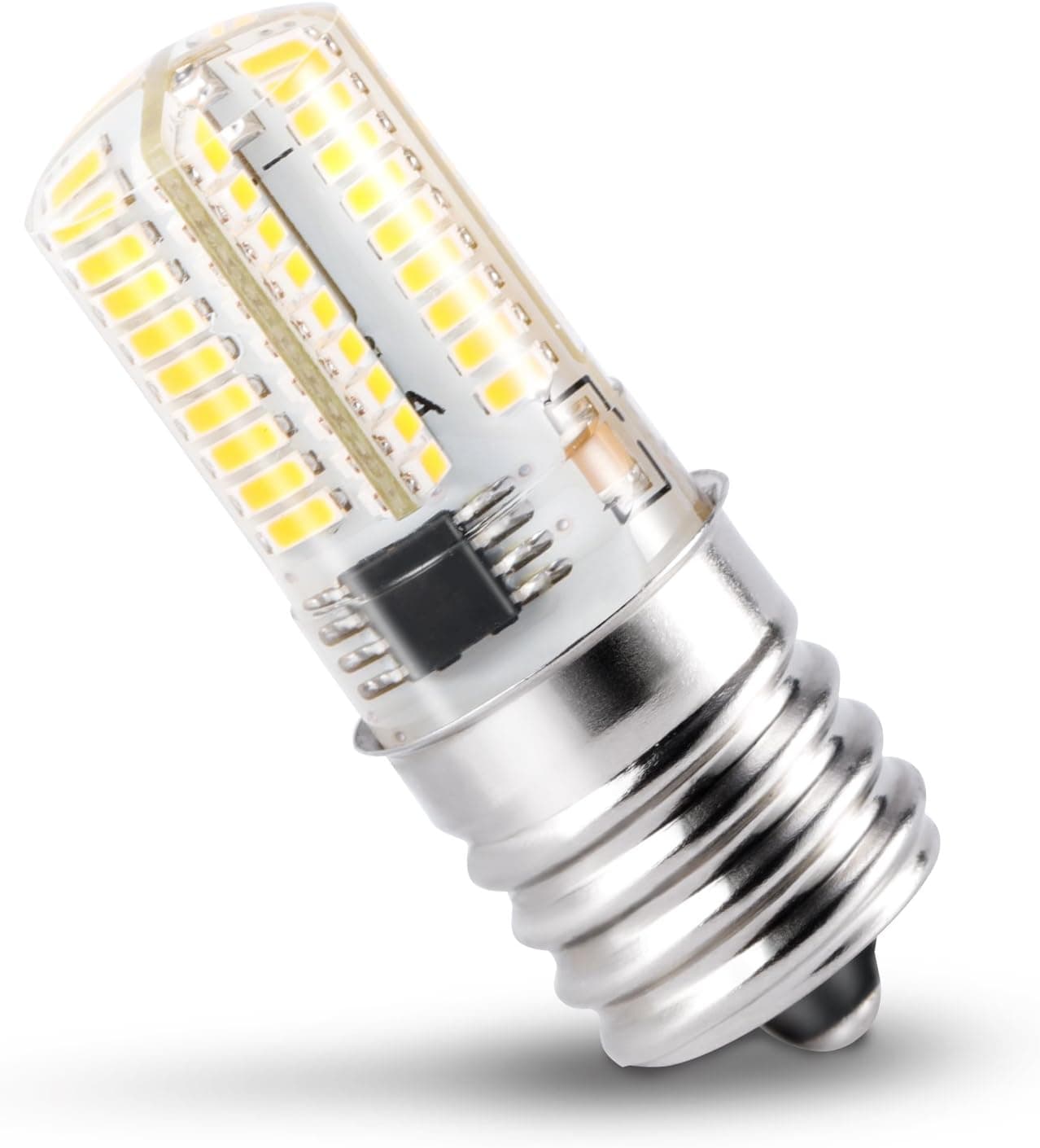 Kohree E17 LED Bulb Microwave Oven Light Dimmable Stove Bulb Light 4W Appliance Bulb Daylight White 6000K 72X3014SMD AC110-130V (Pack of 2)