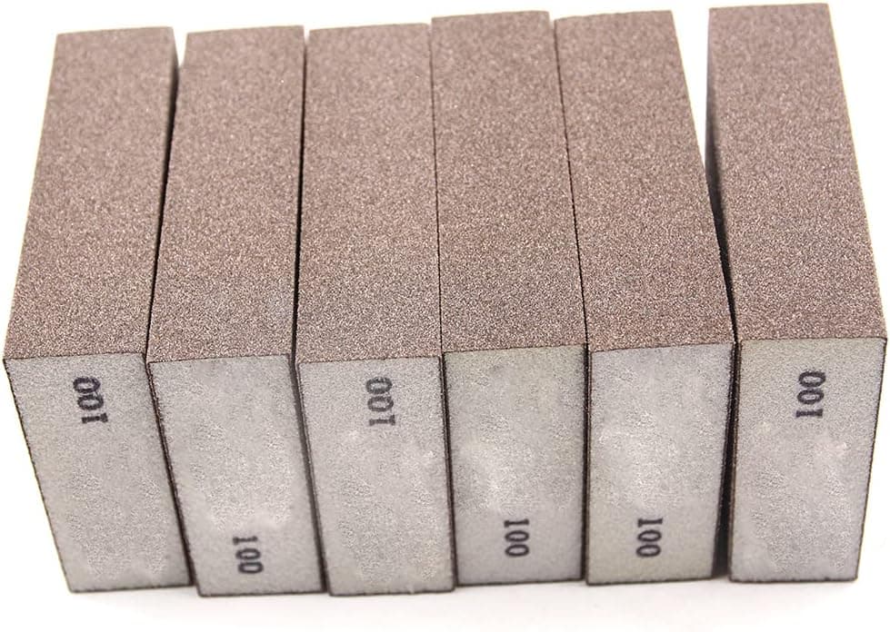 Driak 6PC100x70x26mm Sanding Sponge, 100 Grit Abrasive Block