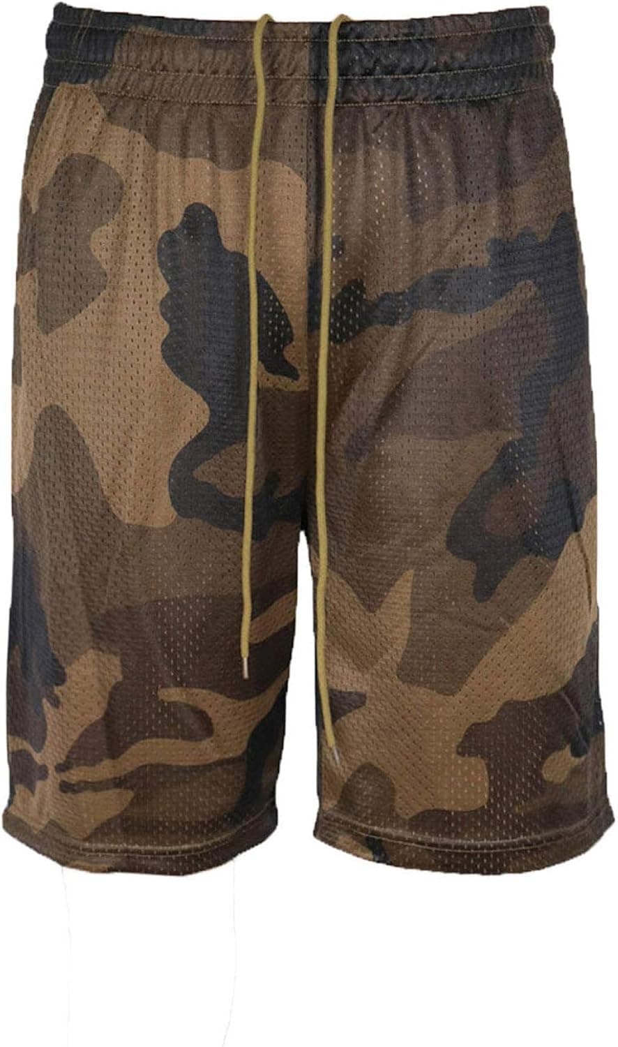Mersenne Men's Mesh Shorts Pockets Lightweight Basketball Running Big&Tall Size S-5XL