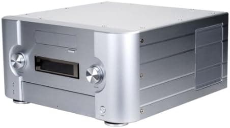 SilverStone Crown Series CW02S-MXR Aluminum ATX Media Center/HTPC Case - Retail (Silver)