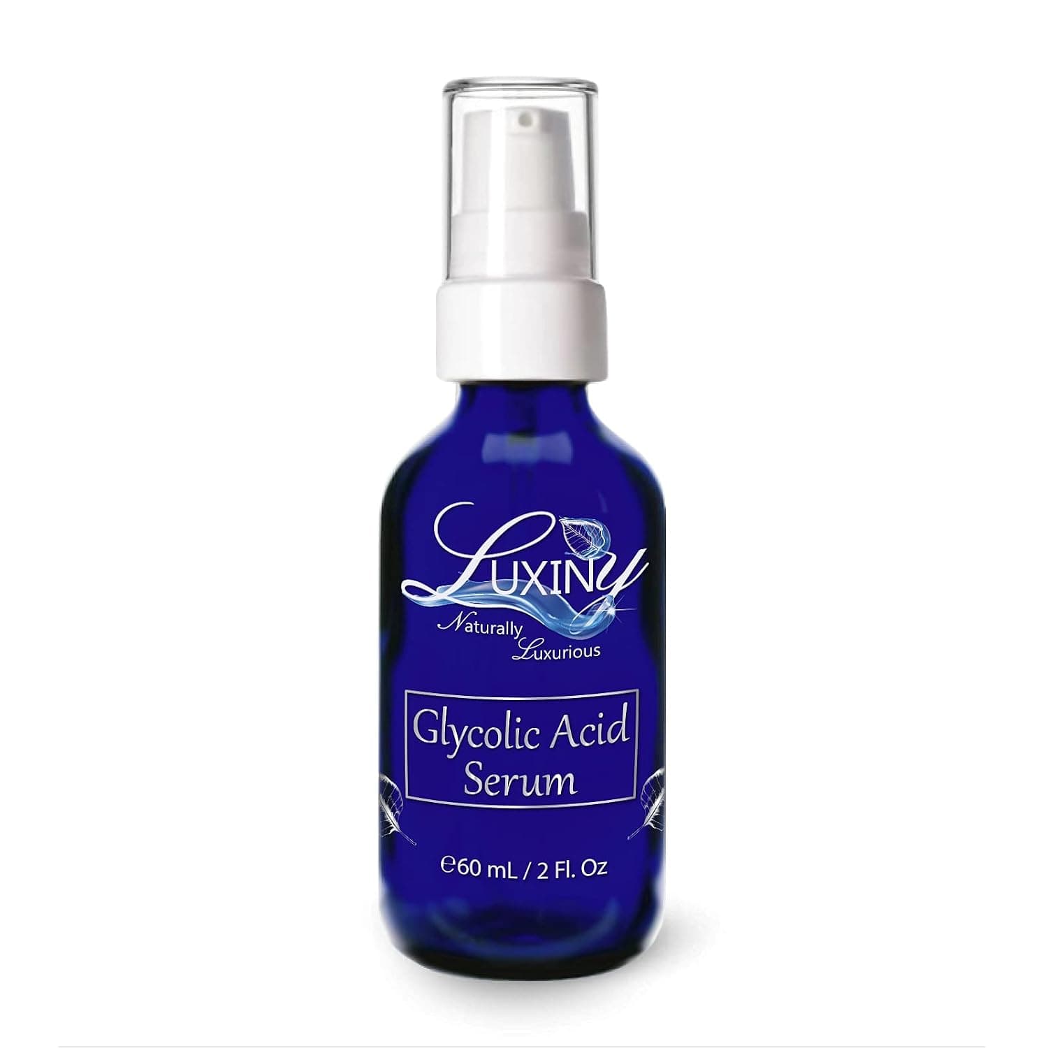 Luxiny Glycolic Acid Serum, an Anti Aging Serum and Facial Exfoliator to Help Even Skin Tone & Reduce Wrinkles, a Vegan Skin Care Facial Serum with Soothing Aloe - For All Skin Types, 2 oz.