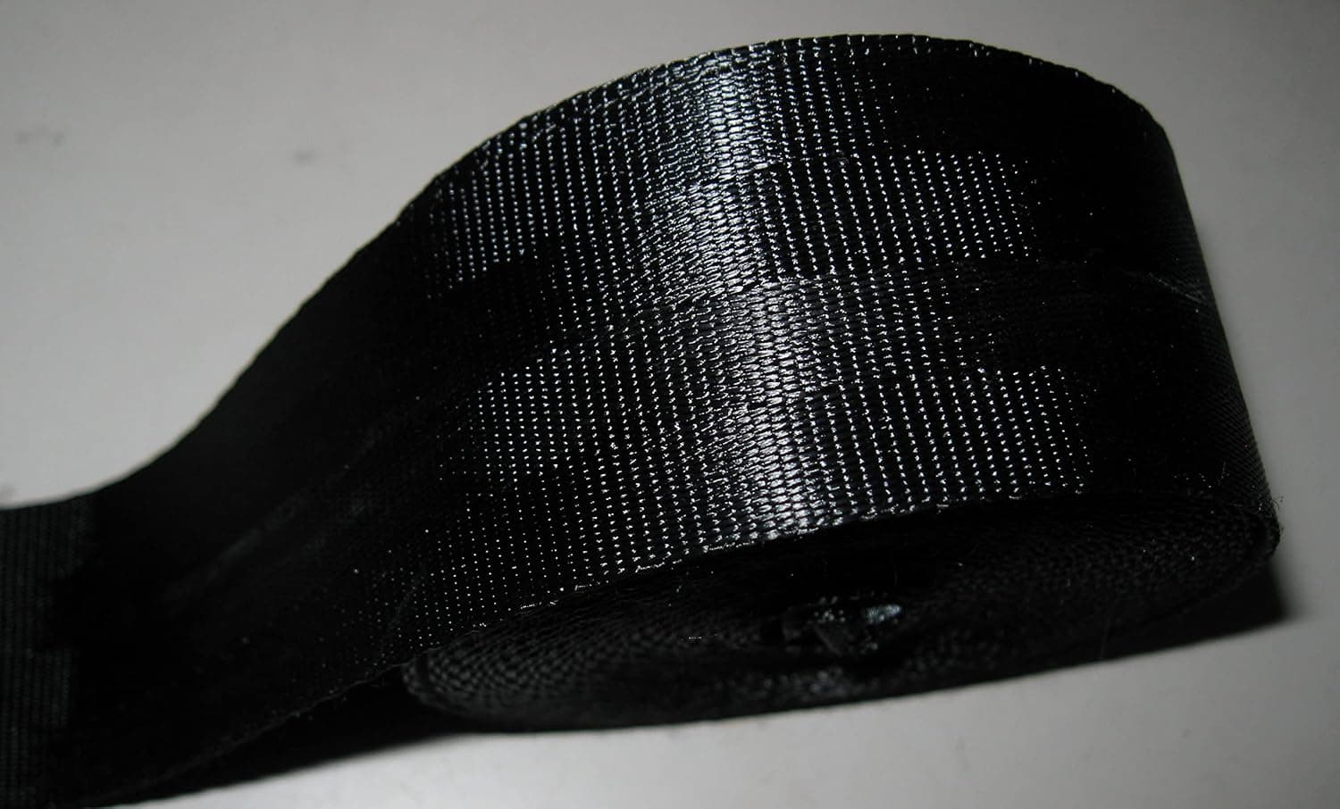 MTP 1"/1.5"/ 2" x 5/10 Yards Seat-Belt Black Polyester Webbing Strap Repair 4 Panel 4000 lbs Heavy Duty Backpack (1.5" x 5 Yards)