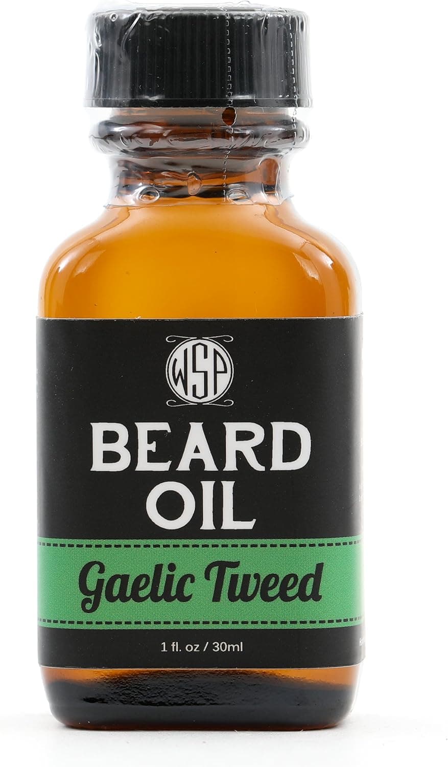 WSP Beard Oil & Leave in Conditioner (Gaelic Tweed) (Green Irish Tweed) Best Beard Oil Scents - 100% Pure, Natural, Organic, Vegan