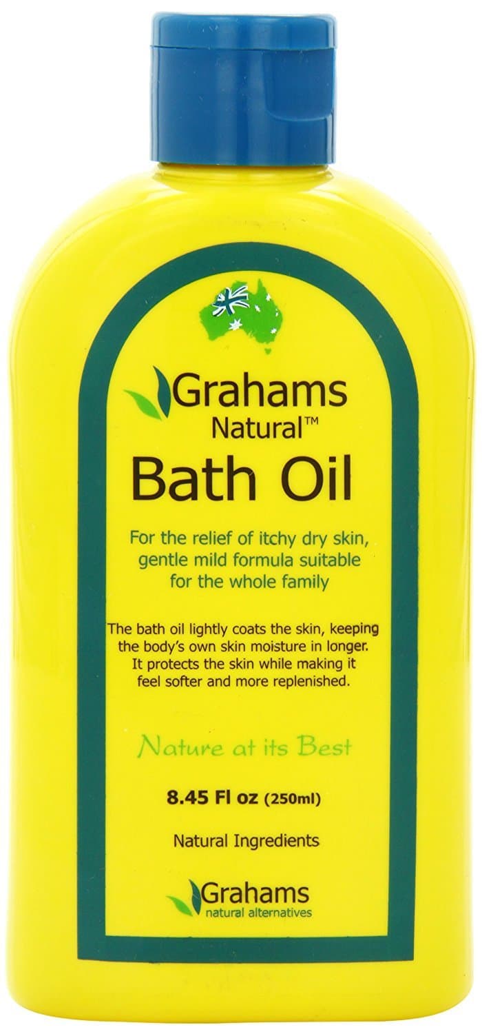Natural Bath Oil Graham's Natural 8.45 fl oz Oil