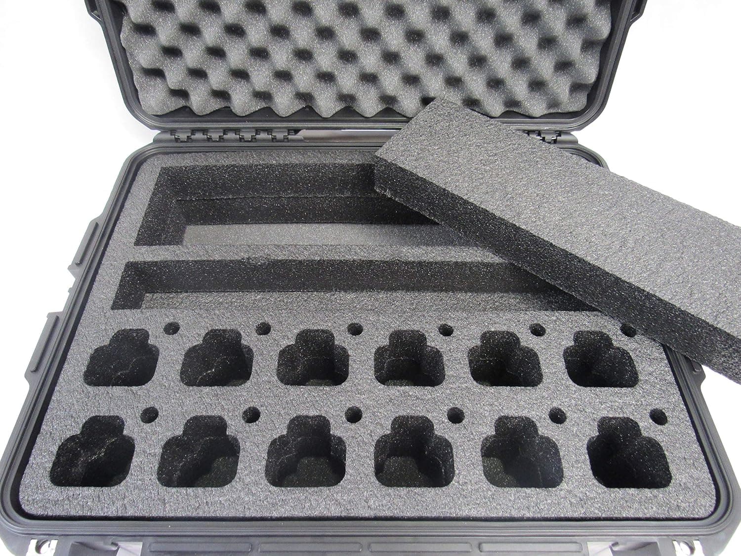 Pelican Case 1610 Foam Insert for Motorola CP200 Walkie Talkie Radio and Chargers
