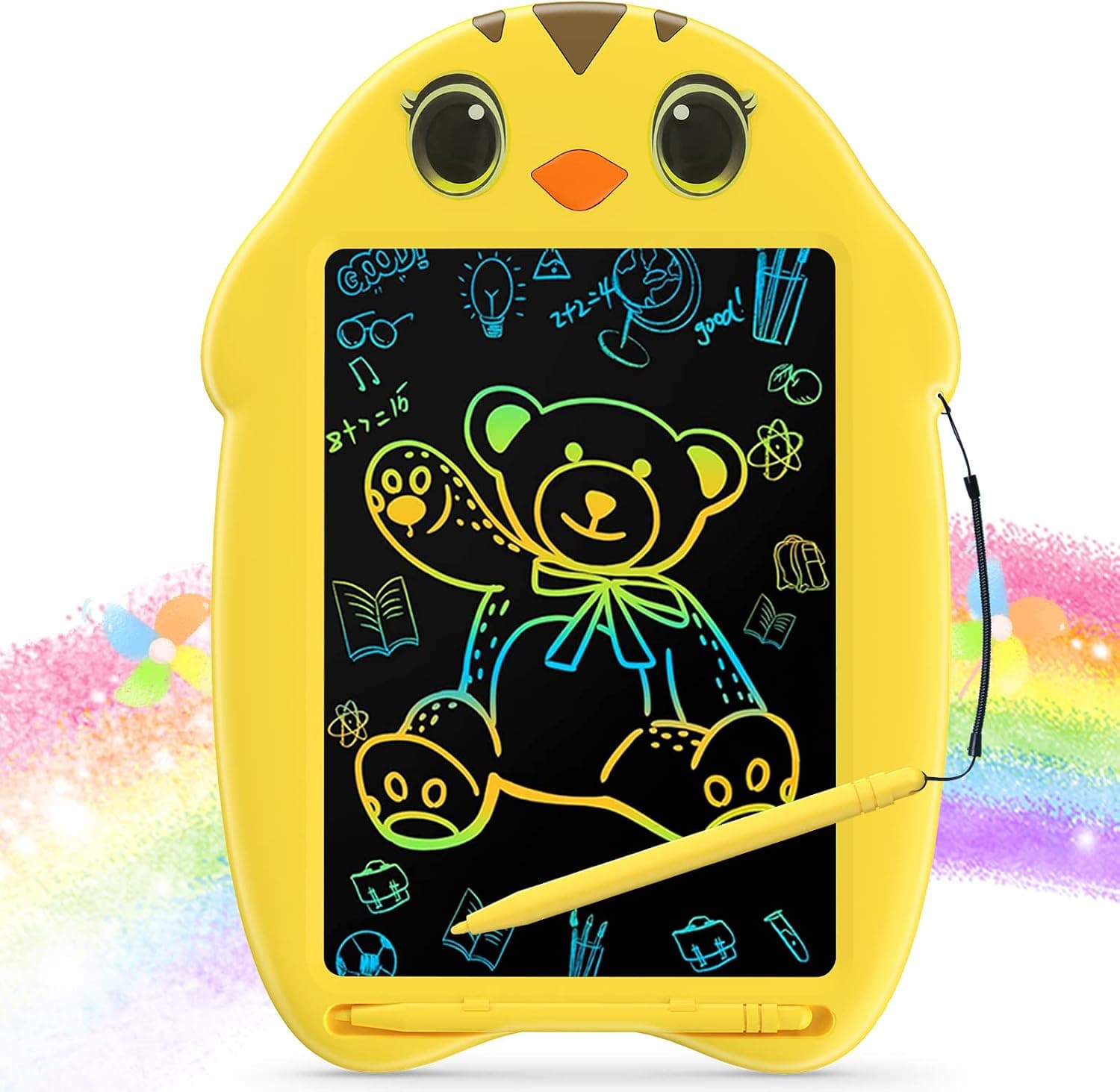 LCD Writing Tablet for Toddler Kids Toys - Doodle Board Gifts for Kids, Kids Drawing Board Christmas Birthday Gifts, Erasable Drawing Tablets for Boys Girls 3 4 5 6 7 Years Old