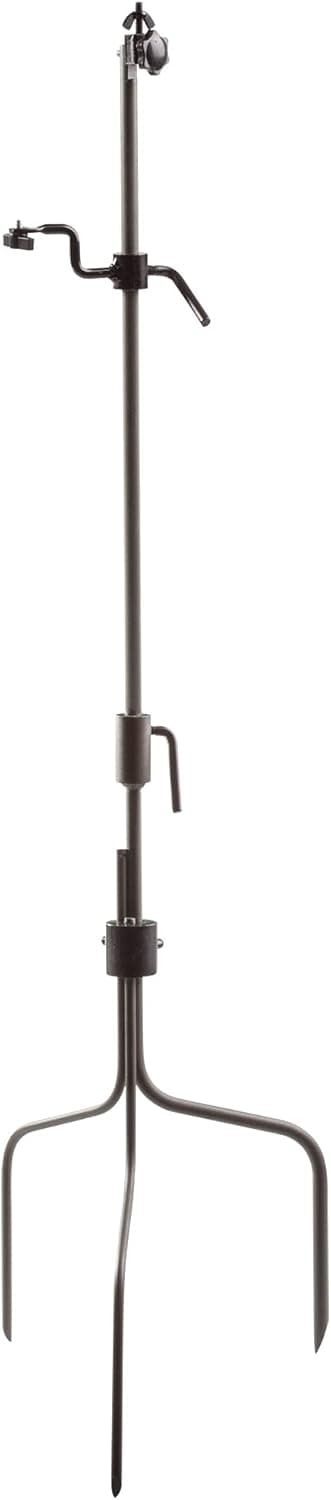 Moultrie Universal Camera Stake | 360 Degree Rotation | Adjustable Tilt | Fits MOU 2013 or Later Cameras, Silver, One Size