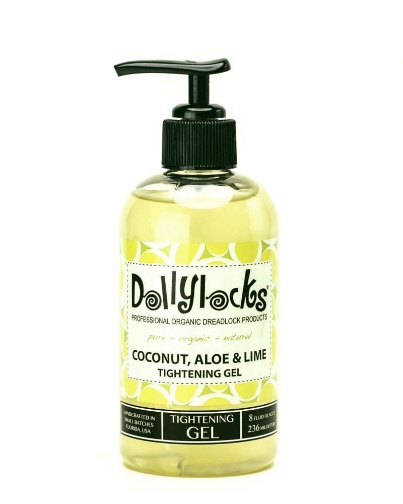 Coconut, Aloe & Lime Tightening Gel | Professional Dreadlock Products | Plant Based | Water Soluble | Petrolatum Free | Organic Ingredients with Oat Protein and Witch Hazel | Hydrating & Nourishing for All Hair Textures