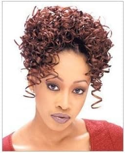 Shake N Go Freetress Synthetic Weaving Hair: Shake N Go Freetress Topsy Curl Weaving 14" Color: 1