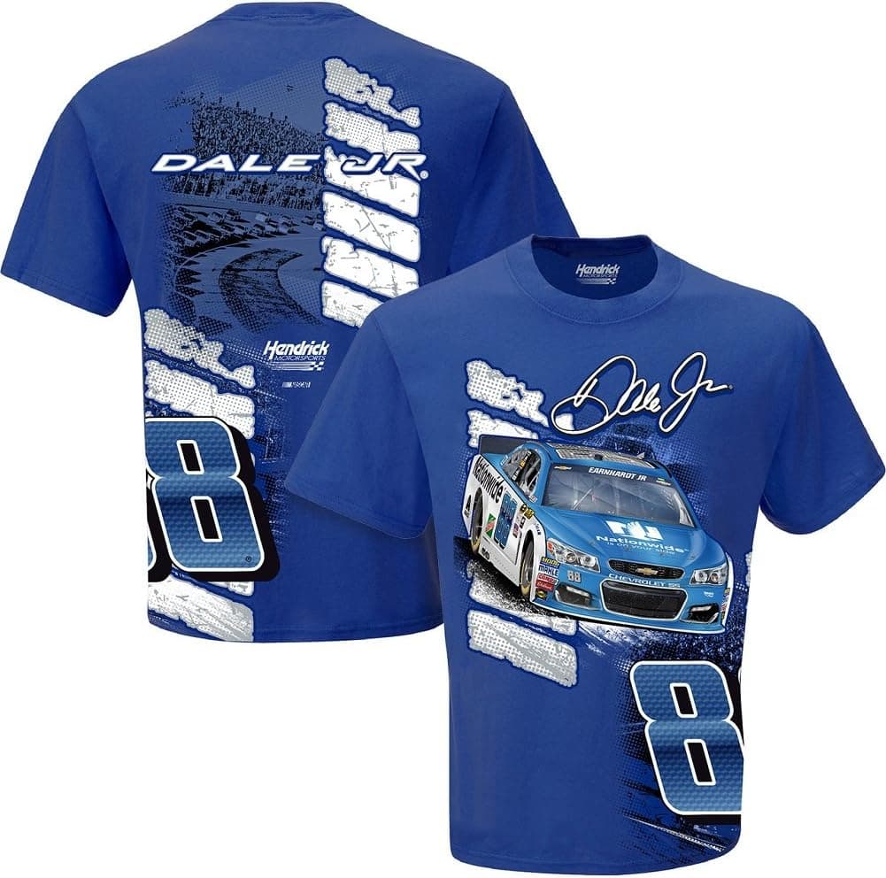 NASCAR Men's-Dale Earnhardt Jr. #88-Hendrick Motorsports-Drive Tee-Large