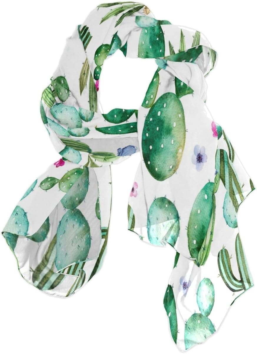 Use4 Fashion Lightweight Chiffon Silk Long Scarf Shawl Wrap