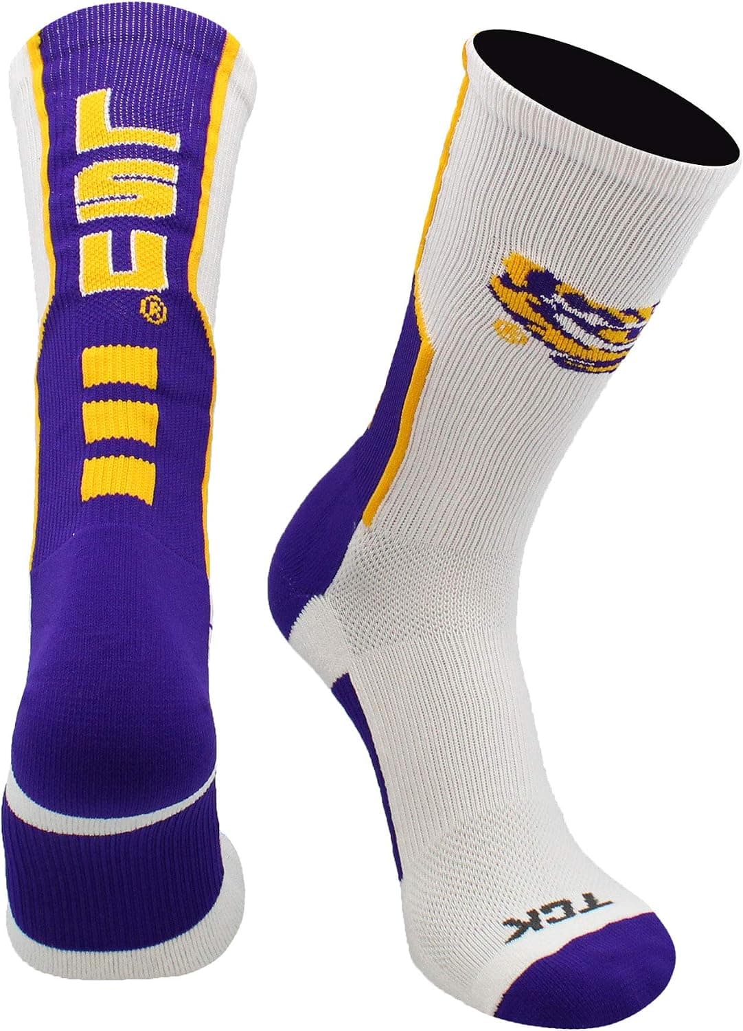 LSU Tigers Perimeter Crew Socks