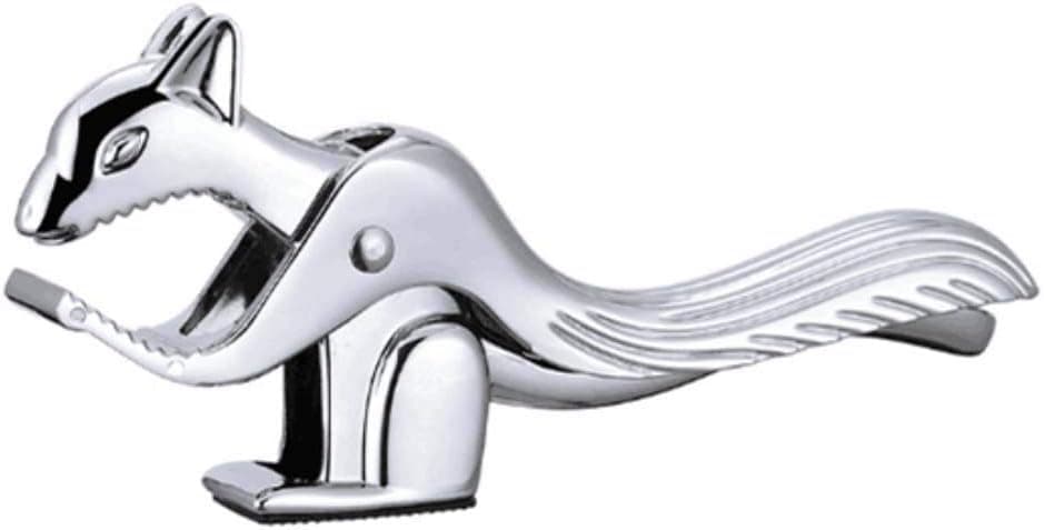 MinLia Zinc Alloy Squirrel Shape Walnut Clip, Multifunctional Nut Clip Pecan Hazelnut Walnut Tongs, Walnut Tool Peeler Pliers Nut Opener