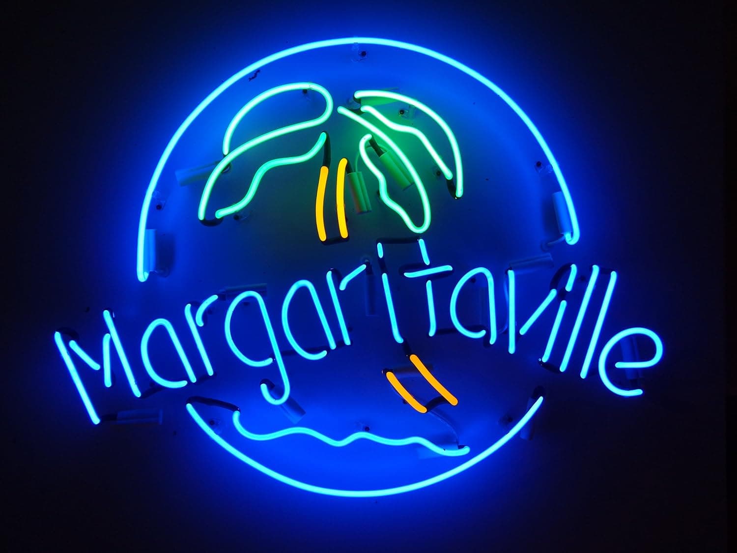 M Hand crafted glass tube neon sign 24(w)insx20(h) ins Neon Sign Lights Beer Bar sign