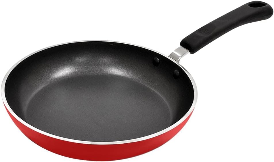 Ecolution Heavyweight 8-Inch Eco-friendly Fry Pan,Fiery Red