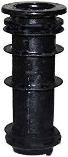 #502A 1-1/2" OD Replacement Plastic Insert Seat Post Bushing for Kitchen, Dinette Chair Swivels