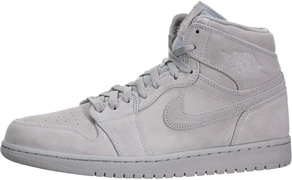 Nike Men's Air Jordan 1 Retro High Wolf Grey 332550-031 (Size: 8)