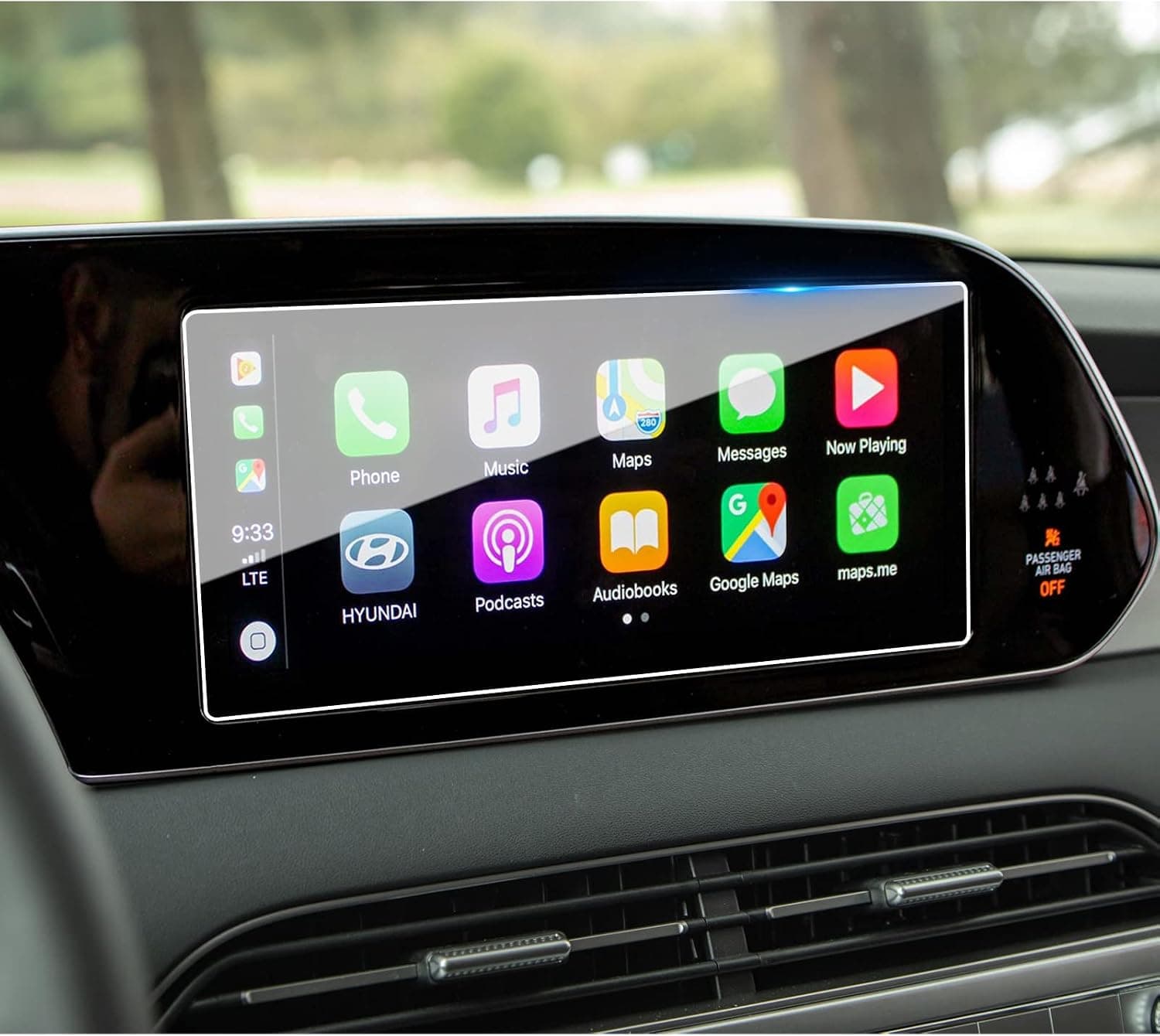 TTCR-II Compatible With 2020-2022 Hyundai Palisade Screen Protector, Tempered Glass Touchscreen Protector 10.25 Inch For 2020-2022 Palisade Calligraphy Limited Luxury Ultimate Navigation Display