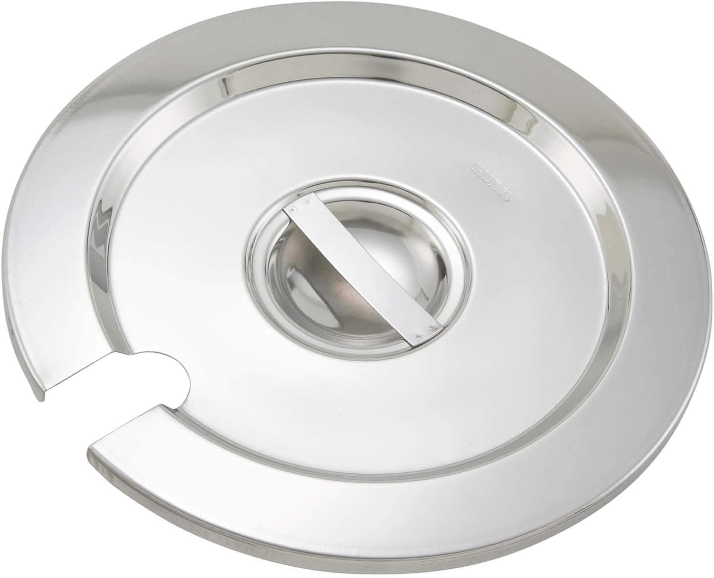 Winco Inset Cover, 4.0-Quart, Stainless Steel