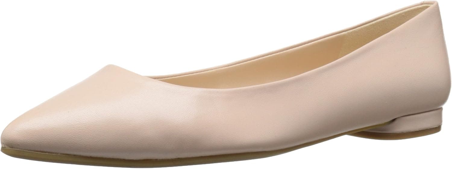 Nine West Women's Onlee Leather Ballet Flat
