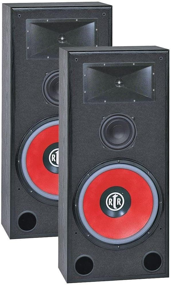 1 - 15" Eviction Series 3-Way Bi-Ampable Floor Speaker, 430W max, 225W RMS, 15" custom Eviction Series high-excursion woofer with high-power magnet, RTR-EV15