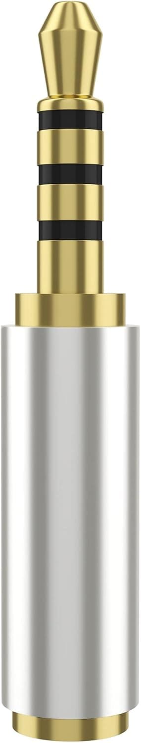 Gold Plated 3.5mm Male to 2.5mm Female Headphone Audio Adapter Jack Stereo or Mono for Smartphones, Tablets, PC, Computer