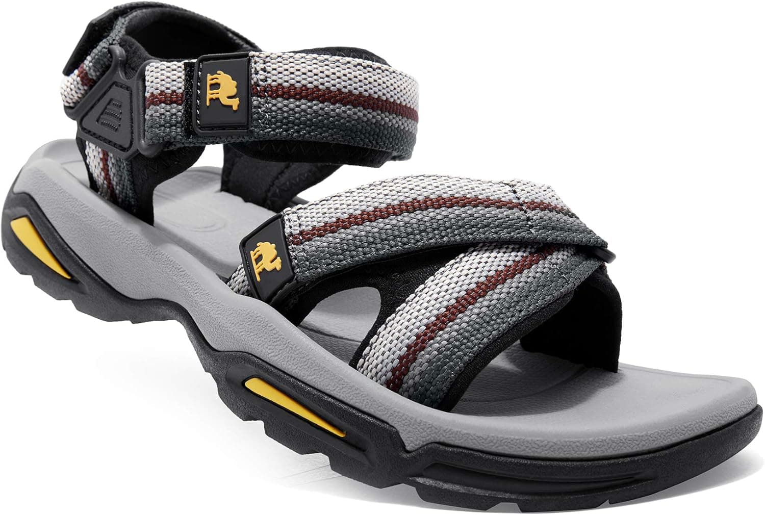 CAMEL CROWN Men's Hiking Sandals Sport Waterproof Sandal Comfortable for Athletic Outdoor Beach Summer Walking Arch Support
