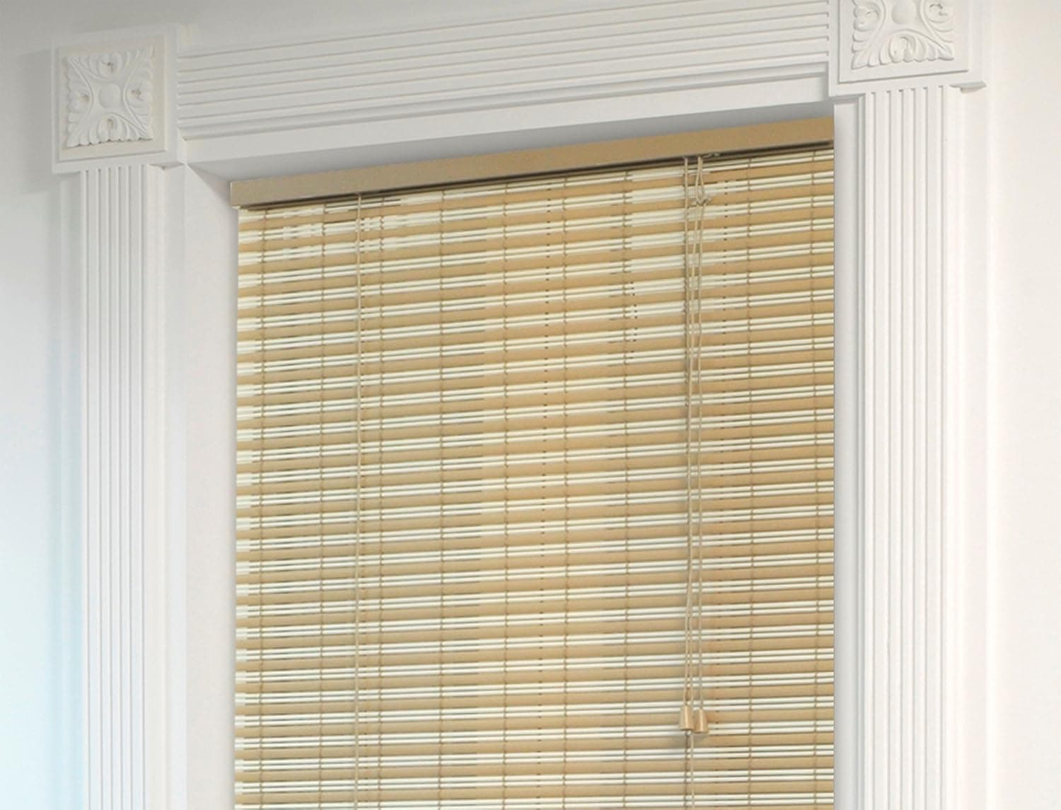 Achim Home Furnishings Ashland Roll Up Shade, Desert/Almond, 48-inch x 72-inch