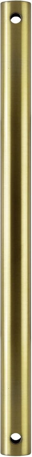 Luminance Kathy Ireland Home Ceiling Fan Downrod, 18 Inch, Antique Brass