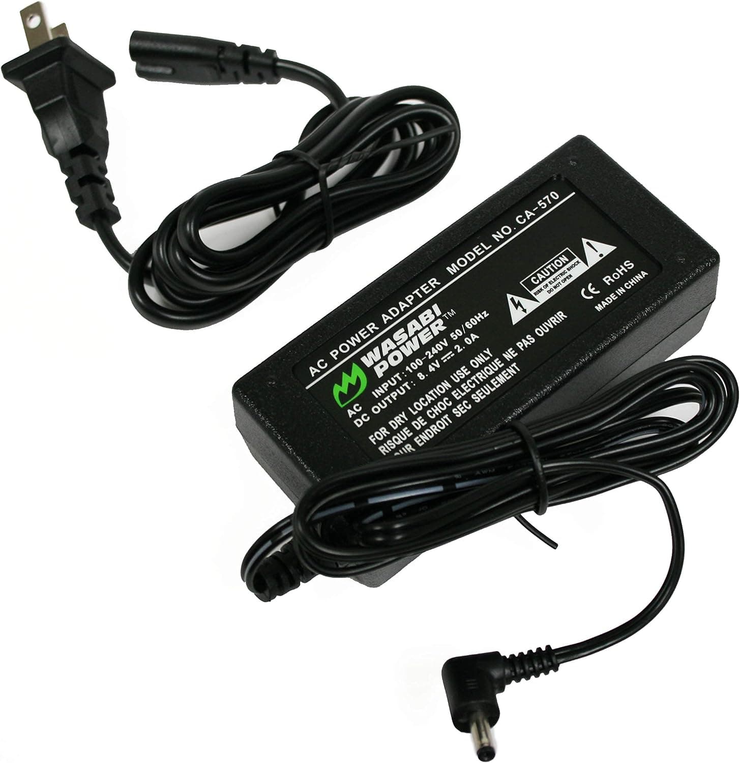 Wasabi Power AC Adapter/Charger for Canon VIXIA HF20