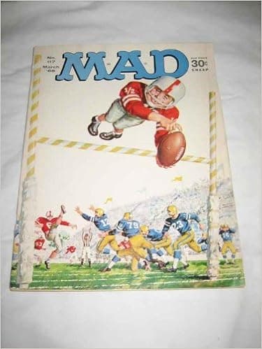 Mad # 117 Mar 1968 Charlie Brown Sky Diving Honest Comments Pollution Problems